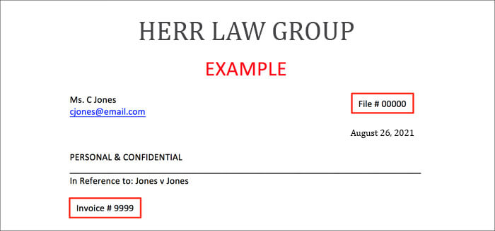 Herr Law Group - Sample
